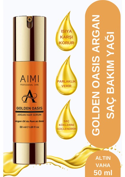 Golden Oasis Argan Serum Oil 50 ml