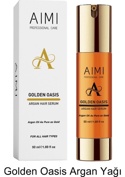 Golden Oasis Argan Serum Oil 50 ml