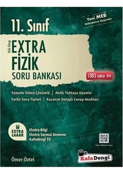 Kafa Dengi Yayınları Kafa Dengi 11.sınıf Fizik Soru Bankası Extra