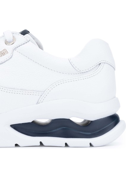 Erkek Hakiki Deri Beyaz Sneakers & Spor Ayakkabı 618 45420 Erk Ayk SK23/24 Bıanco fırsatları