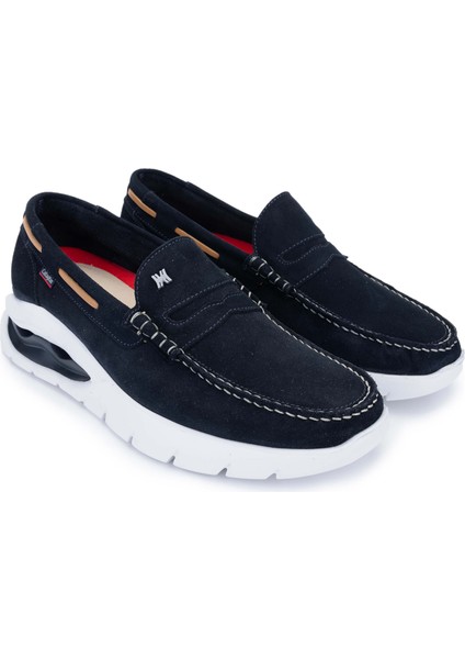 Erkek Hakiki Deri Lacivert Casual Ayakkabı 618 47501 Erk Ayk Y22 Marıno fiyatları