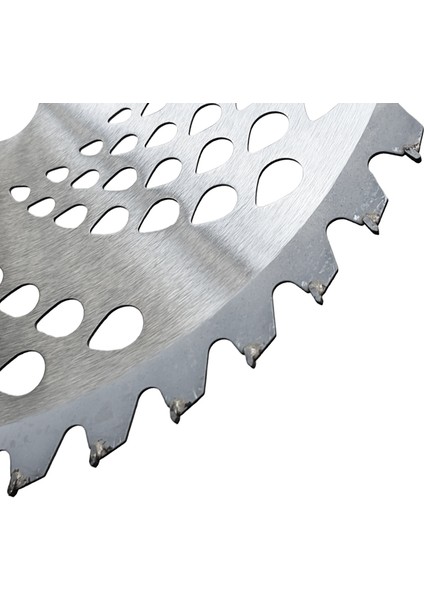 Tırpan Testeresi 40 Diş Elmas Daire Testere Ot Çalı Çim Kesme Tırpan Makine Bıçağı 255MM