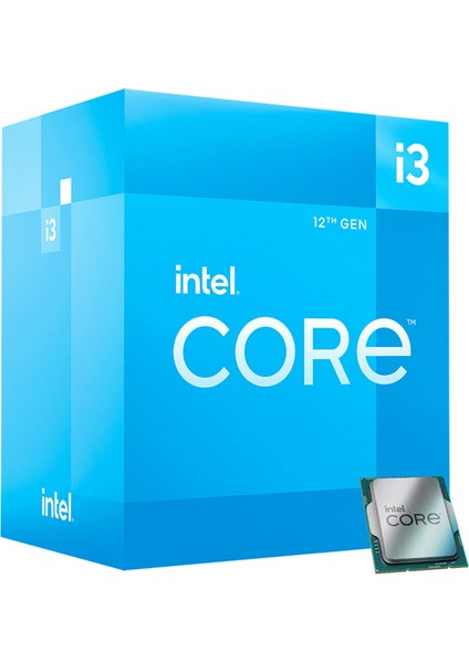 CORE i3-12100 3.30Ghz 12MB 1700p 12.Nesil FANLI BOX