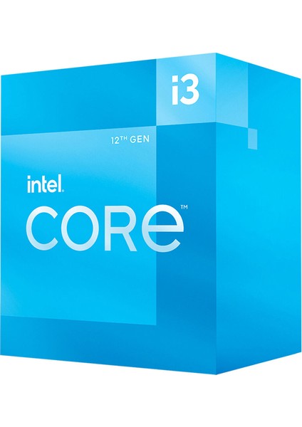 CORE i3-12100 3.30Ghz 12MB 1700p 12.Nesil FANLI BOX