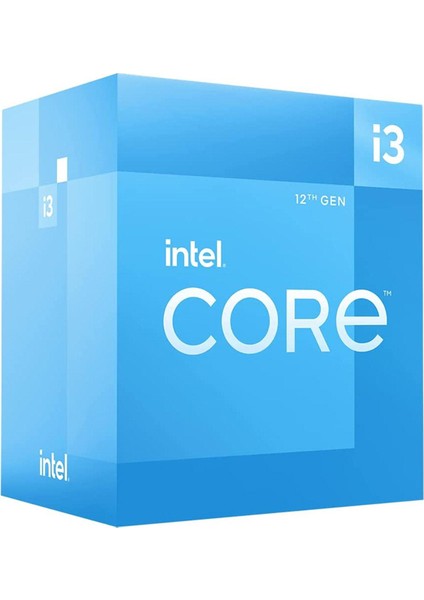 CORE i3-12100 3.30Ghz 12MB 1700p 12.Nesil FANLI BOX