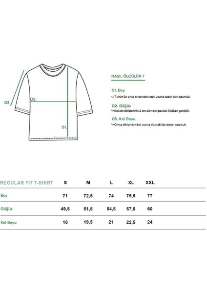 Unisex Regular Fit Nakışlı Ekru T-Shirt modelleri