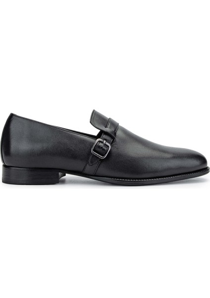 Erkek Hakiki Deri Siyah Deri Klasik Ayakkabı 537 3406 Erk Ayk Y24 Sıyah Dr