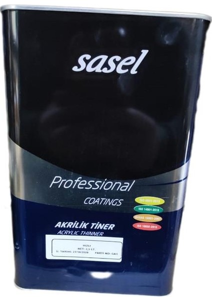 Akrilik Tiner Normal Gl 2,5l