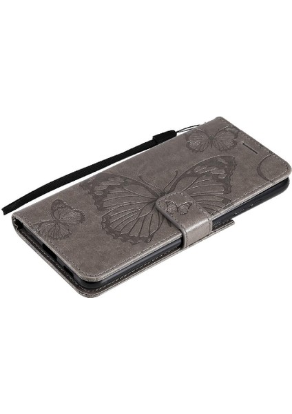Samsung Galaxy S21 Fe Darbeye Kapak Flip Kickstand Manyetik Pu (Yurt Dışından)