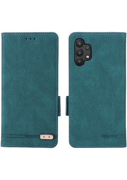 Samsung Galaxy A32 5g Deri Folio Flip Case Koruyucu Kapak (Yurt Dışından)