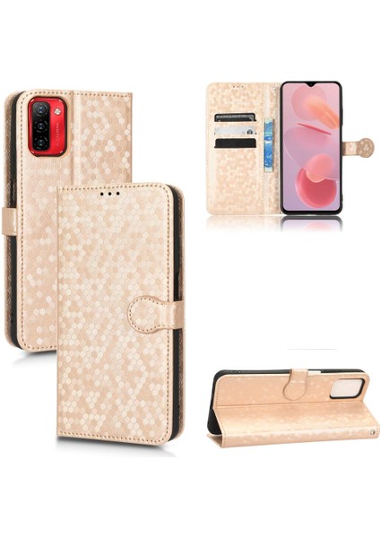 Ulefone Not 12P Geometrik Desen Manyetik Toka Deri Cüzdan Için Kılıf (Yurt Dışından)