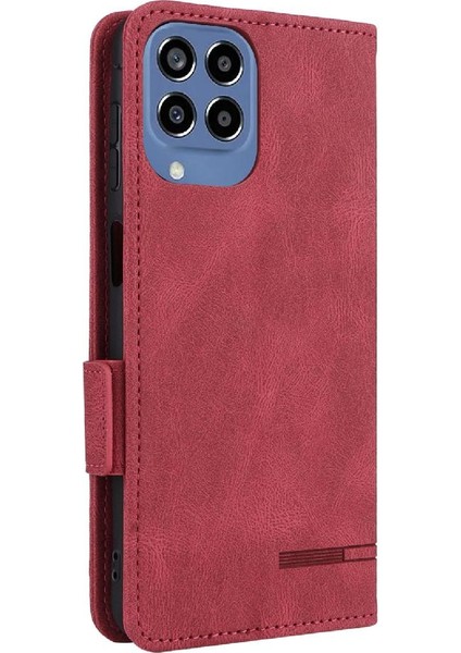Samsung Galaxy M33 Için Kılıf Kart Tutucu Kickstand ile Tam Koruma (Yurt Dışından)