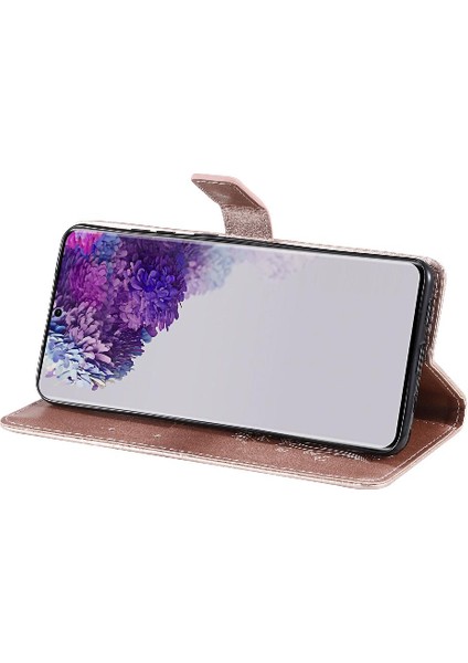 Samsung Galaxy S20 Ultra Manyetik Kapak Pu Deri Flip Kickstand (Yurt Dışından)