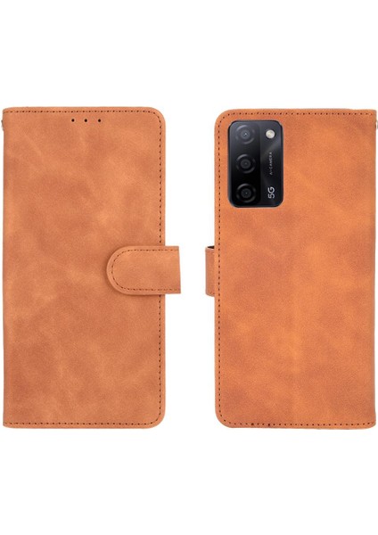 Kart ile Oppo Oppo 5g Tam Koruma Deri Folio Flip Case Için Kılıf (Yurt Dışından)