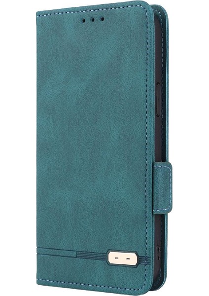 Kart Tutucu Kickstand Deri Folio Flip ile iphone 14 Plus Için Kılıf (Yurt Dışından)