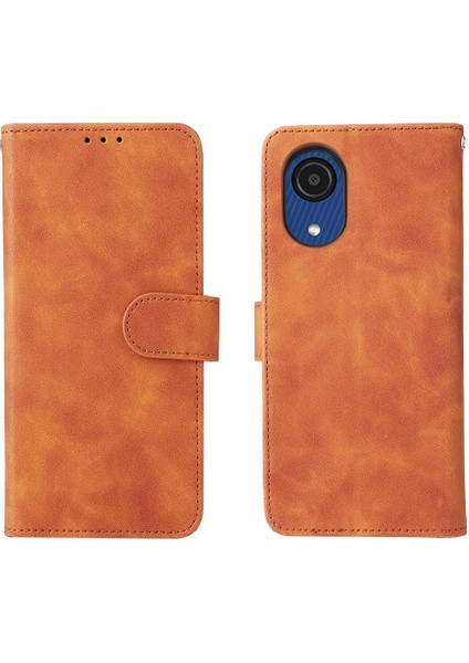 Samsung Galaxy A03 Çekirdek Tam Koruma Deri Folio Flip Case (Yurt Dışından)