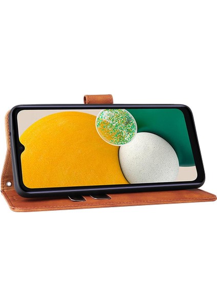 Samsung Galaxy A03 Çekirdek Tam Koruma Deri Folio Flip Case (Yurt Dışından)