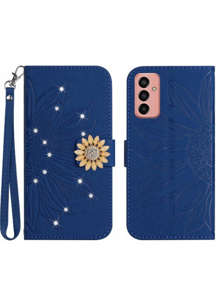 Samsung Galaxy M23 5g Telefon Kılıfı Için Kılıf Kart Tutucu Pu Deri Flip Kapak (Yurt Dışından)