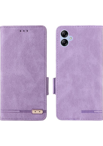Kart Tutucu Kickstand Koruyucu Kapak ile Samsung Galaxy A04E Için Kılıf (Yurt Dışından)