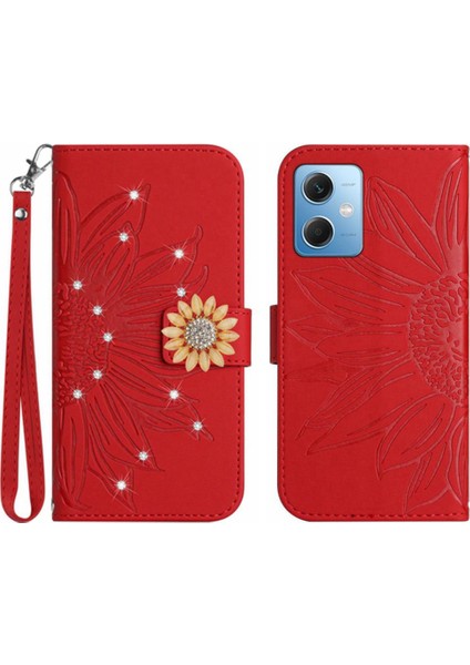 Xiaomi Poco X5 Telefon Kılıfı Için Kılıf Darbeye Tpu Kabuk Kart Tutucu Flip (Yurt Dışından)
