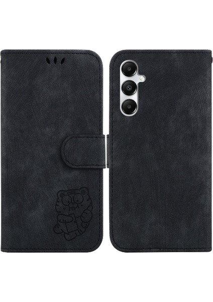 Samsung Galaxy A05S Için Kılıf Kart Cep Flip Folio Tutucu Kapak Kabartmalı (Yurt Dışından)