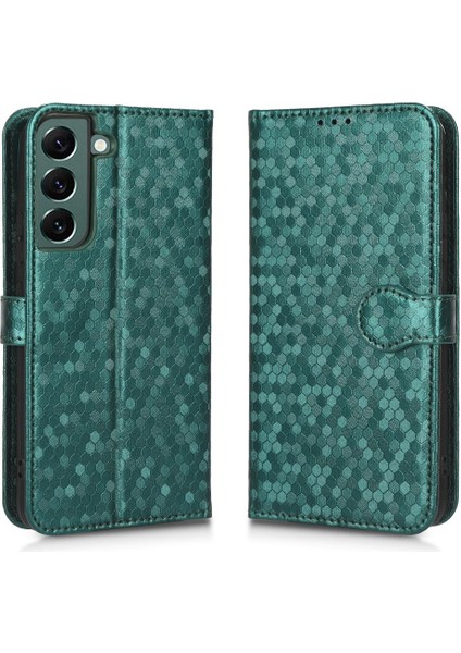 Samsung Galaxy S21 Artı Deri Cüzdan Kapak Manyetik Toka (Yurt Dışından)