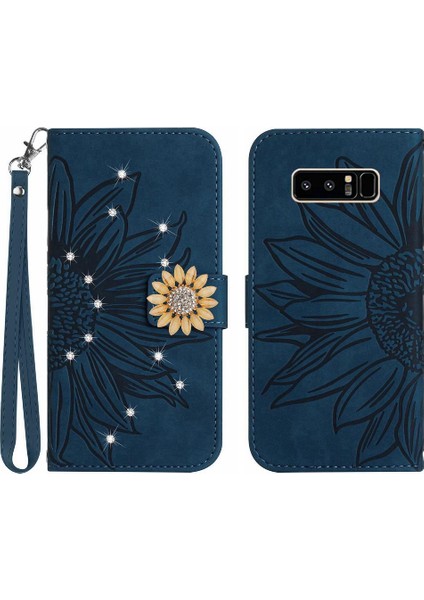 Samsung Galaxy Not 8 Telefon Kılıfı Için Kılıf Kart Tutucu Darbeye Tpu Kabuk (Yurt Dışından)
