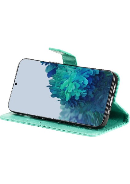 Samsung Galaxy S22 Manyetik Kapak Darbeye Kapak Kart Yuvası ile (Yurt Dışından)
