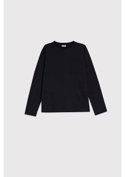 (Kids Boy) Cepli Uzun Kol Organik Pamuk T-shirt fırsatları