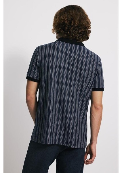 V Yaka Dokulu Comfort Fit Polo modelleri