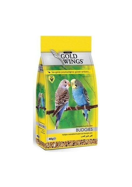 Goldwings Classic Muhabbet Kuşu Yemi 400GR X2 Adet