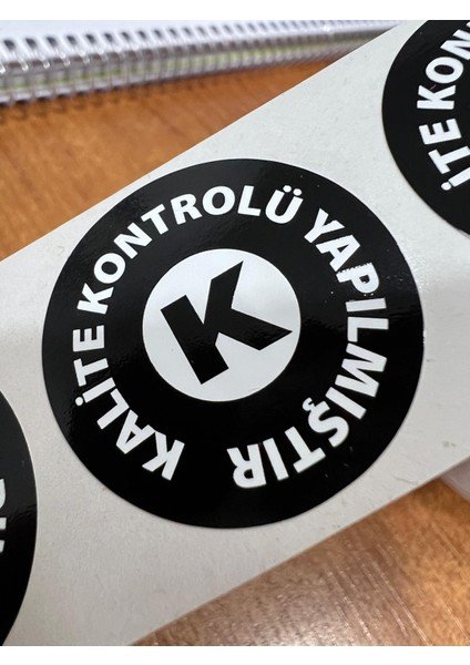 Yangın Tüpü Kontrol Etiketi 1000 Adet