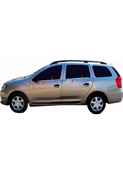 Dacia Logan Mcv Cam Çıtası 2005-2014 4 Prc P.çelik