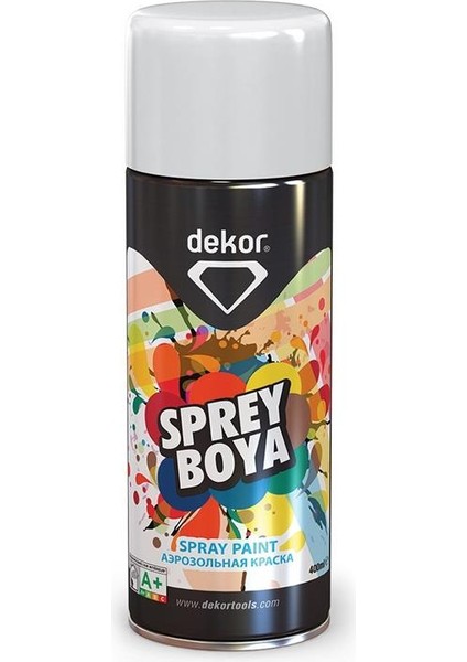 650 Parlak Beyaz Sprey Boya 400 ml