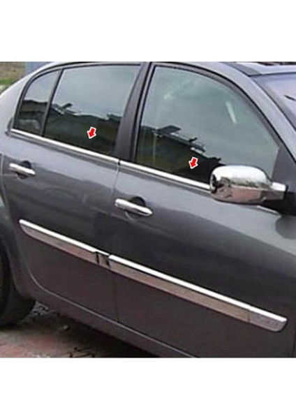 Renault Megane Iı Hb Cam Çıtası 2004 Üzeri 4 Prc P.çelik