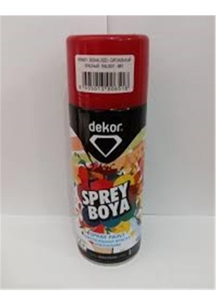 651 Sinyal Kırmızı Sprey Boya 400 ml