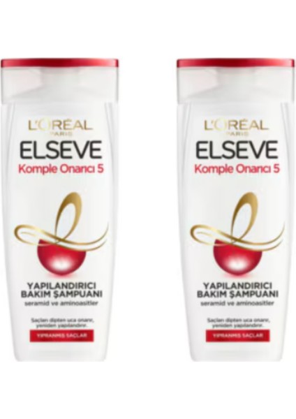 Komple Onarıcı 5 Şampuan 360 ml 2'li Paket