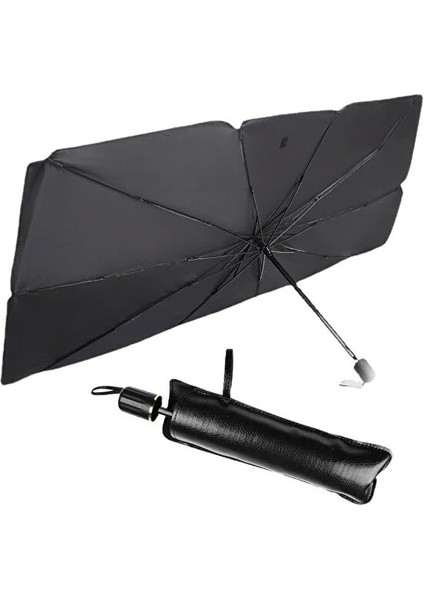 Car Parasol Şemsiye Araba Güneşliği Araba Ön Cam Geri Çekilebilir Güneşlik (Yurt Dışından)