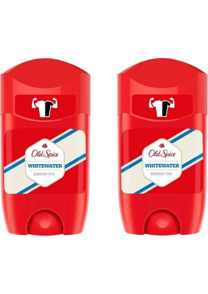 Whitewater 50 ml Erkek Deodorant Stick 2'li 500017400341300
