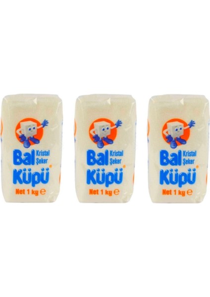 Toz Şeker 1 kg*3 Adet