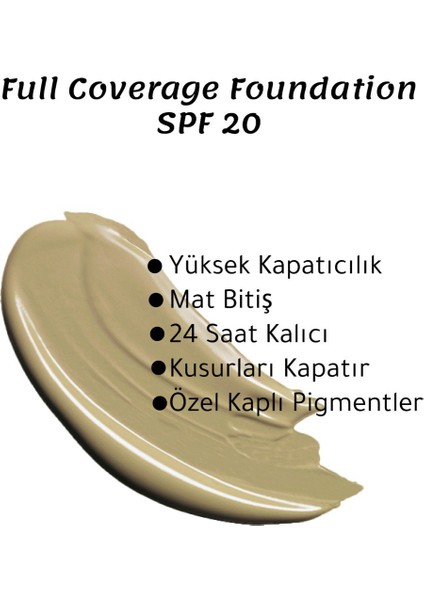 Velvet Touch Full Coverage Foundation SPF20 No:05