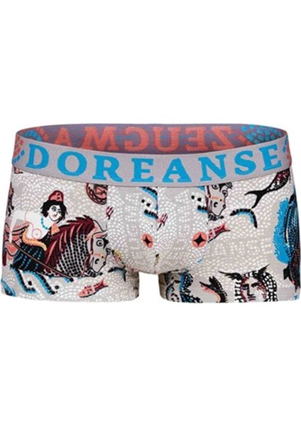 Doreanse Erkek Modal Baskılı Boxer 1701