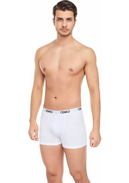 Bel Lastiği Baskılı Kısa Boxer 0519