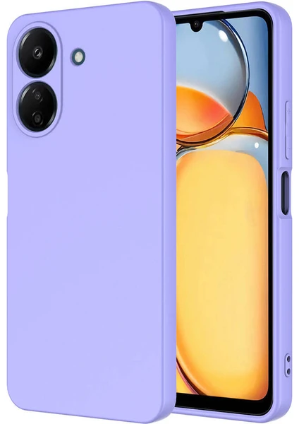 Xiaomi Poco C65 Kılıf Dışı Silikon Içi Kadife Lansman Kılıf