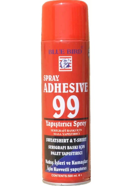 Adhesive 99 ​tekstil Nakış Işleri Için Yapıştırıcı Sprey
