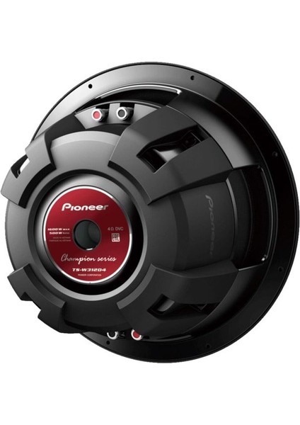 Subwoofer Bas Çift Bobin Gerçek Champion Series TS-W312D4 1600 Watt 30 cm