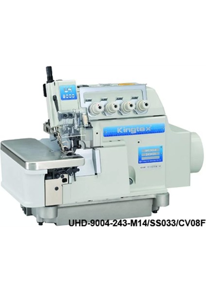 UHD-9005-352-M16/US040/CV08F 5 Iplik Orta Overlok, (Direct Drive, Iplik Kesmeli, Ayak Kaldırmalı, Yüksek Devirli)