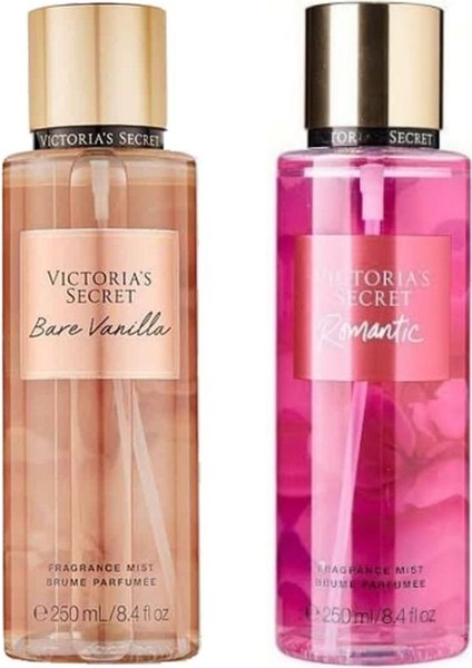 Bare Vanilla-Romantic Vücut Spreyi Ikili Set