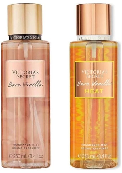 Bare Vanilla-Bare Vanilla Heat Vücut Spreyi Ikili Set