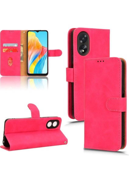 Oppo A38 4g Deri Için Kılıf Kart ile Folio Flip Case Koruyucu Kapak (Yurt Dışından) modelleri